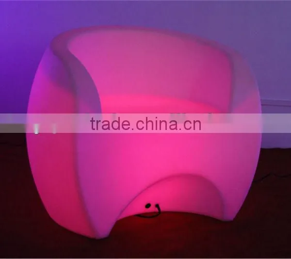 Comfortable Glowing Cup Shape Chair With Led Light photo-2