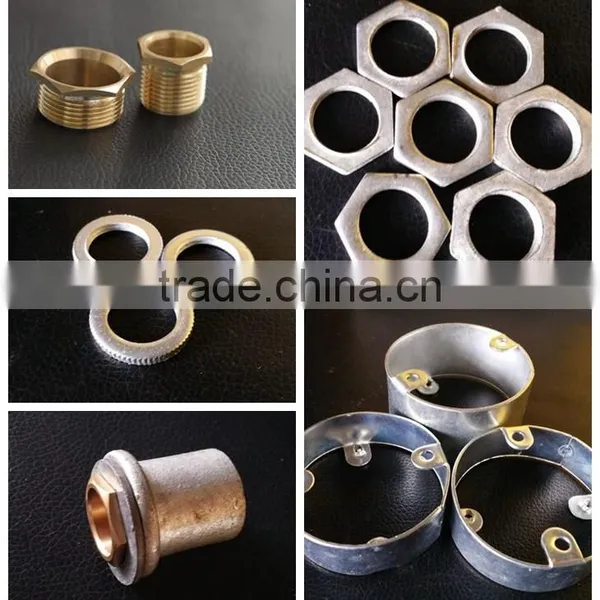 20mm Galvanized Electrical Hex Locknut photo-3
