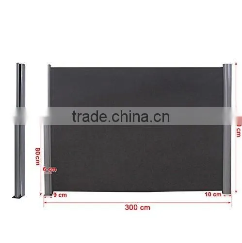 1.6x3M Retractable Side Awning Folding Screen Patio Privacy Divider photo-2