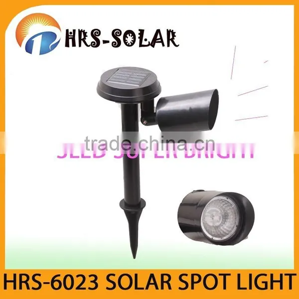 HRS-6023 Smooth Surface Solar Spot Light for Outdoor Lighting photo-5