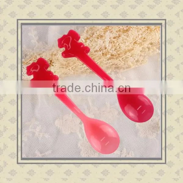 Customized Your Own Food Grade High Quality Plastic Ice Cream Spoons for Children Ice Cream Spoons Manufacturer photo-3