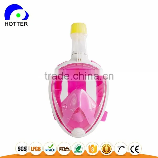 Diving Full Face Snorkel Mask, With Camera Amount Mask photo-3