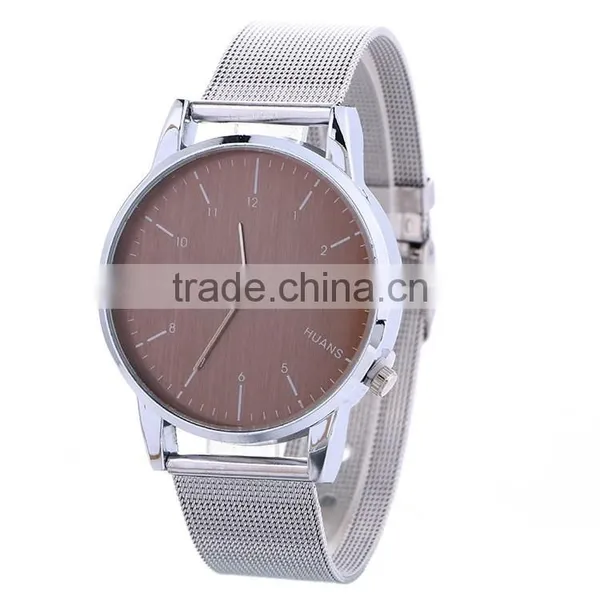 Wholesale Cheap Stainless Steel Strap Casual Men's Watch Quartz Decoration Watch photo-3
