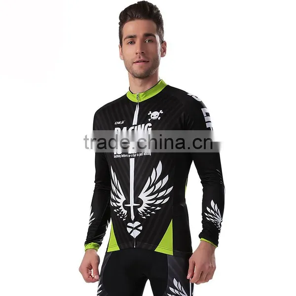 Long Sleeve Cycling Jersey/bicycle Clothing/bike Cloths Set photo-3