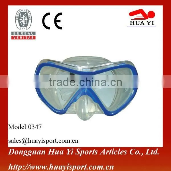 Various Color Mask Tempered Silicone Diving Glasses Wholesale photo-2