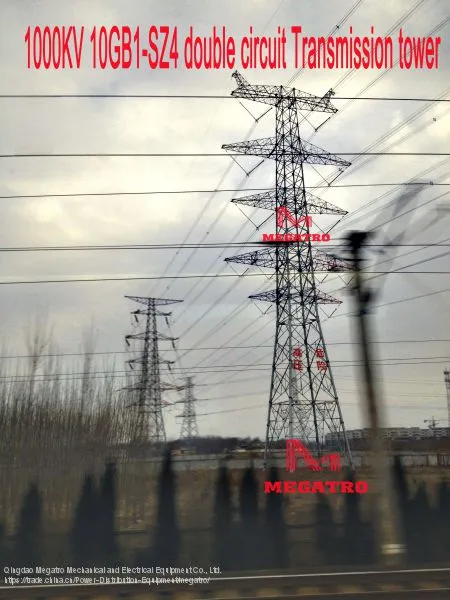 MEGATRO 1000KV 10GB1-SZ4 Double Circuit Transmission Tower photo-4