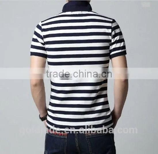Stripe High Quality Polo Men Tshirt ,casual Men or Women Polo,couple Polo t Shirt for Sporting photo-5