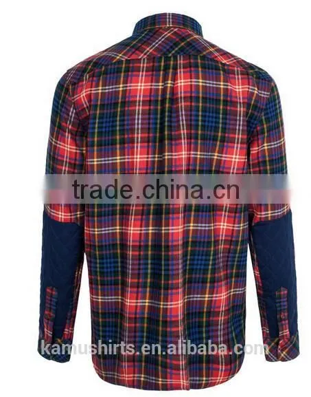 Funky Designer Mens Shirts Wholesale Man Flannel Shirts photo-4
