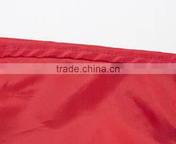 Factory Red Hoody Windproof Lady Coat Rain Coat photo-3