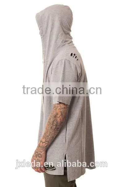 Pure Cotton Best Quality Streewear Short Sleeve Jersey Mens Jacket photo-3