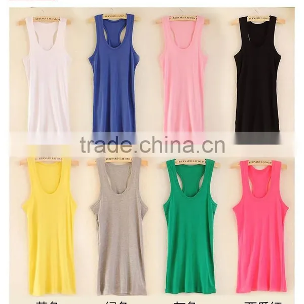 100% Cotton Women Camisole Top Strings Camisole Y-style Tank Top photo-2