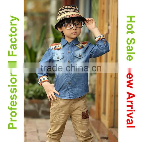 Fashion Jean Fabric Design Crochet Baby Clothes photo-2