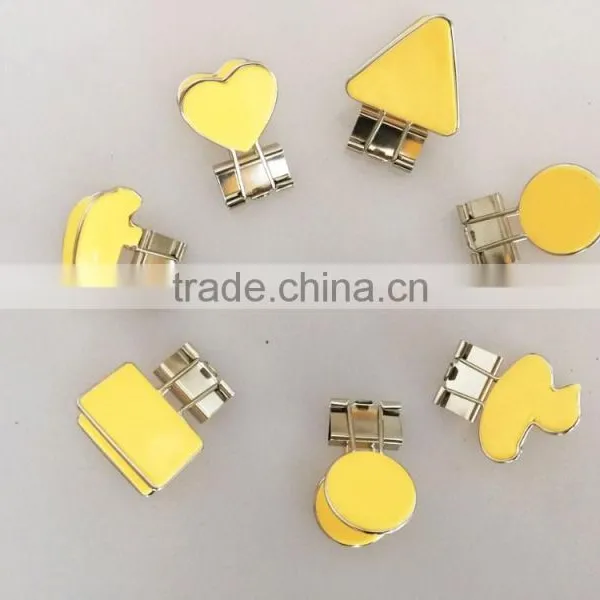 Yellow Special-shaped Binder Clip photo-4