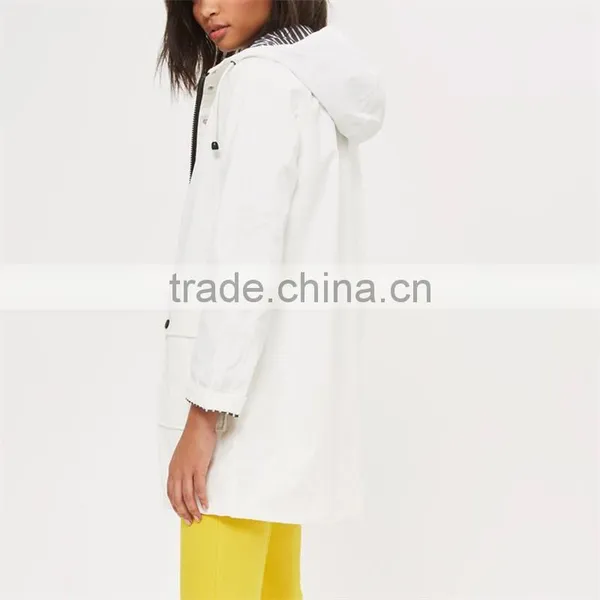 2017 OEM Hot Sale Petite Anti-wind Jacket With Patch Pockets for Women photo-3
