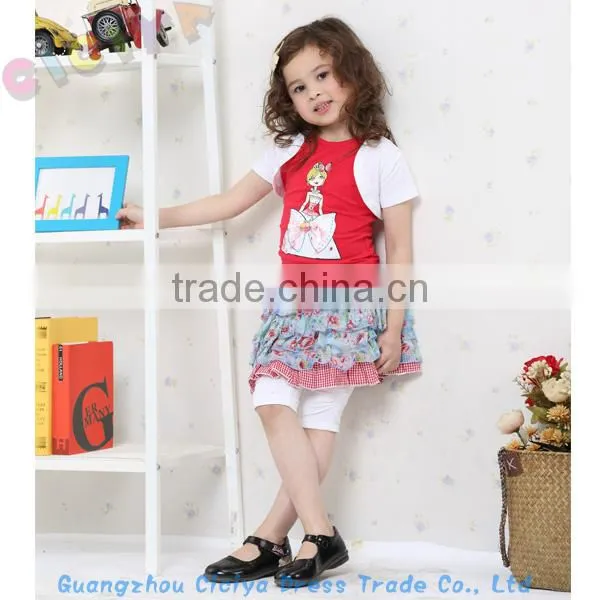 Pretty Fashion Summer Girl Dress 4pcs Set With Ready Stock Girls Fashion Sets photo-3