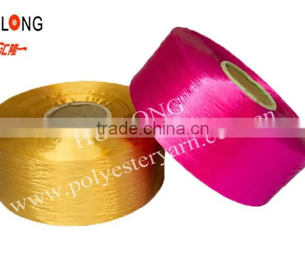 100% Dope Dyed Polyester Filament Yarn Fdy 150/48 in Xiaoshan photo-6