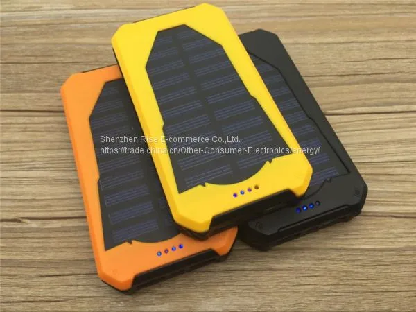 12000mah Portable Solar Charger Waterproof Mobile Phones Solar Power Bank photo-2