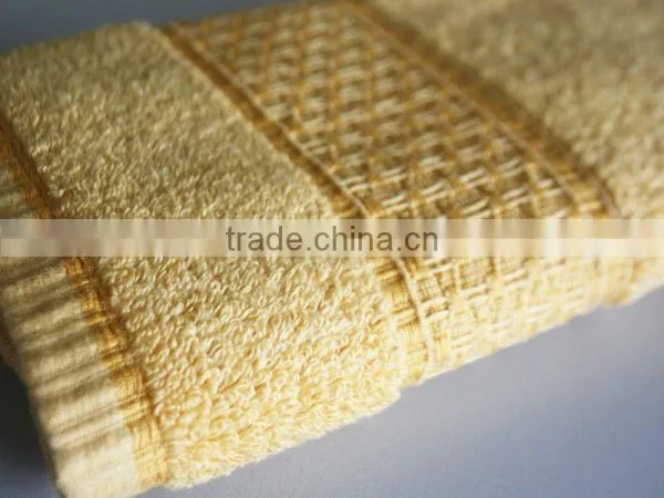 Jacquard Nontwist Yarn Dyed Face Towel