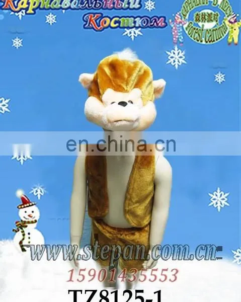 TZ-8125 Monkey Animal Mascot Costume For Kids photo-2