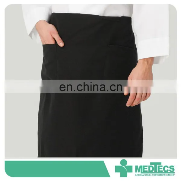 Black Half Apron for Chef photo-4