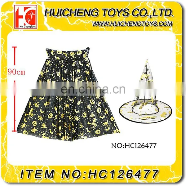 Party City 3 Pcs 80cm Cloak Hat Halloween Costumes China Wholesale With Led Pumpkin Lantern photo-4