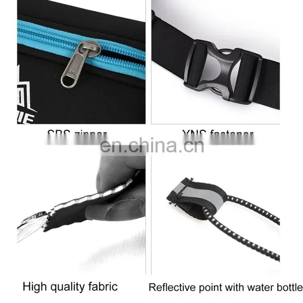 New Products China Suppliers Unisex Outdoor Sports Waist Bag With Safe Reflective Warning Strip Waist Bag photo-4