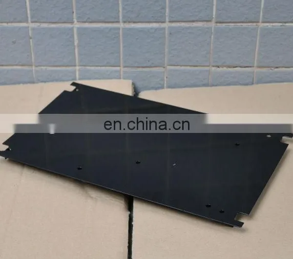 Custom Machining Precision 14 GAGE ALU(0.064) Time Save Finish 120 Grit Bothsides Vac Mounting Plate ETM photo-2