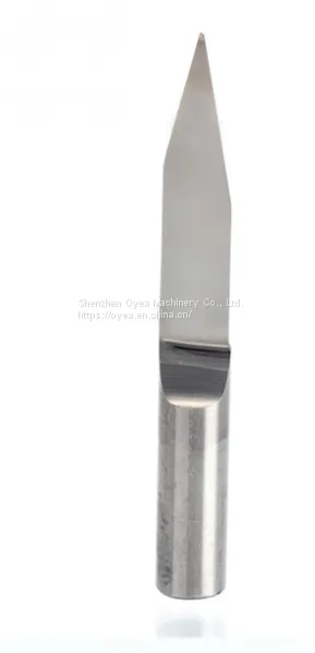 6mm Flat Bottom Engraving Bits 45-50mm Lengthened CNC Router Tools V Carbide Carving Cutters photo-4