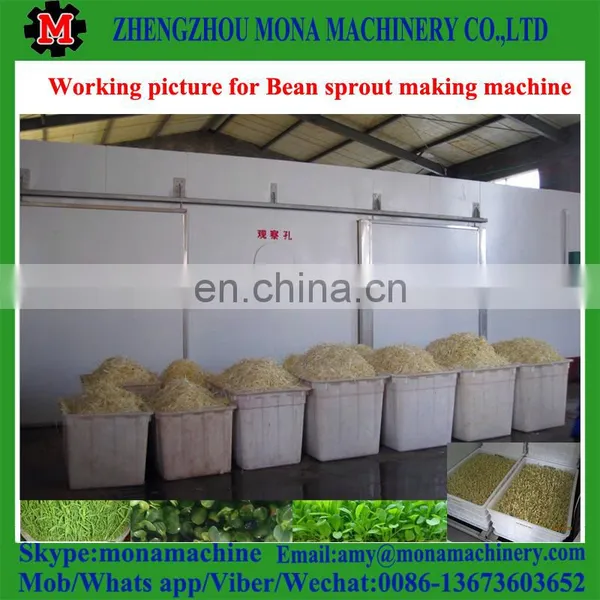 Automatic Mung Bean Sprout Growing Making Machine Seedling Planting Tray Machine photo-4