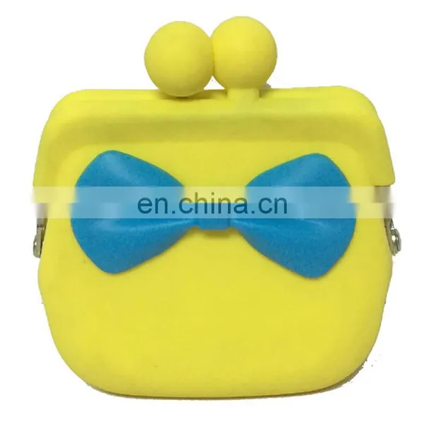 Women Clutch Gift Purse Mini Metal Clip Coin Pouch Promotion Change Money Silicone Wallet photo-6