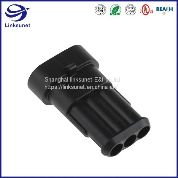 Superseal UL 1 Row 5 Pin AMP Automotive Connectors photo-4