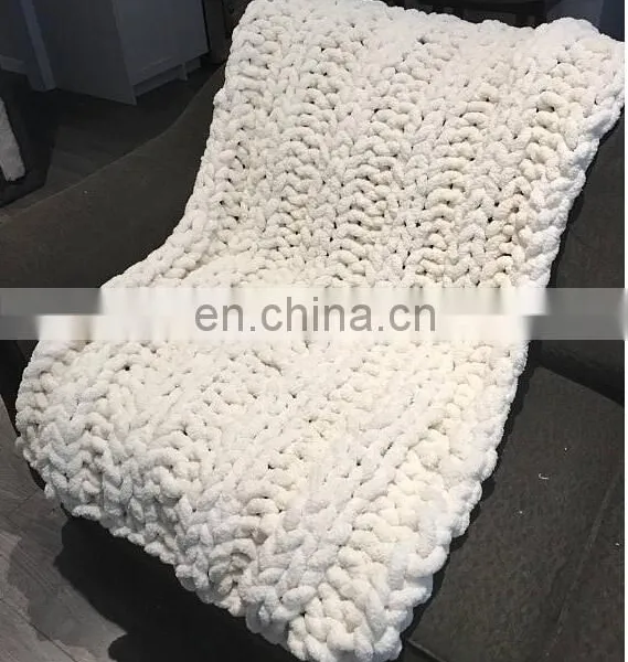 250g/pc DIY Chenille Yarn, Jumbo Yarn,Knitting for Blankets and Scarf and Blanket photo-7