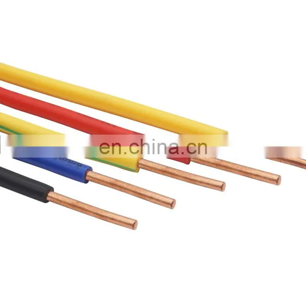 1.5 mm 2.5 mm 4 6 sq mm Single Core PVC Coated Copper Electric Cable Wire photo-5