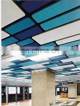 Colorful Design Celings Access Panel Aluminum Access Panel Air Ventilated Ceiling for Subway Station Interior Ceiling Decoration photo-5