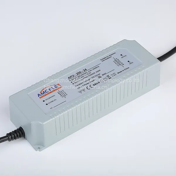 200W 36V 5.6A Constant Voltage Waterproof Led Power Supply Plastic Housing photo-3