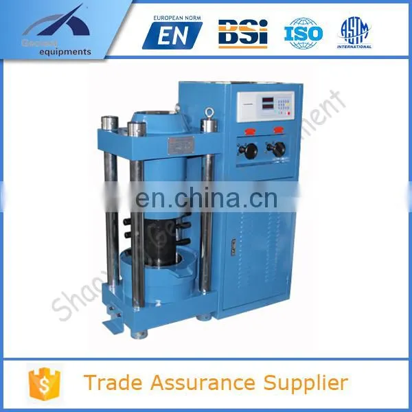 BS Standard 2000 kN Digital Concrete Compression Testing Machine photo-4