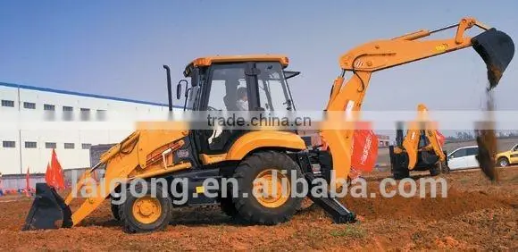 Wheel Loader With Front End Loader and Backhoe photo-3