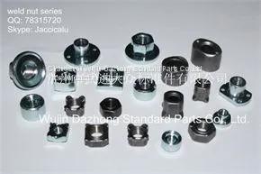 M5-M16 Steel Zinc Plated Weld Nuts for Automotive Industry