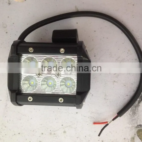18W Square Led Work Light 3*2 6PCS LED For Offroad Trucks for photo-2