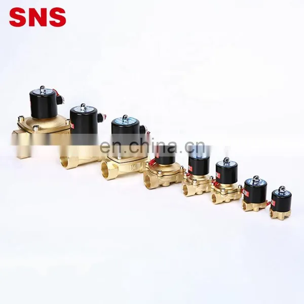 SNS 2W400-40 24v dc Brass Solenoid Valve Water photo-5