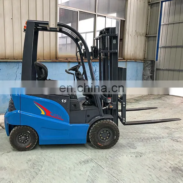 1 Ton 1.6 Ton 2 Ton 2.5 Ton 3 Ton 5 Ton Power Mini Electric Forklift Truck Small Battery Electric Forklift photo-2
