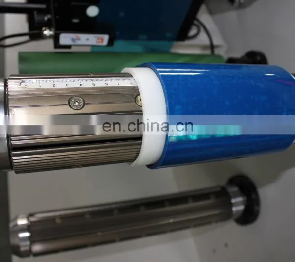 Copper Rewinder PET PVC Film Label Paper Unwinding and Rewinding Machine photo-4