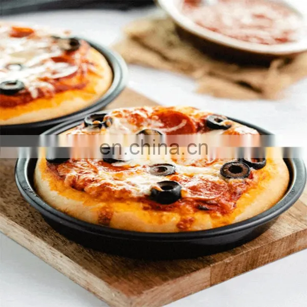 Hard Anodized Coating Aluminum Alloy Pizza Pan photo-5