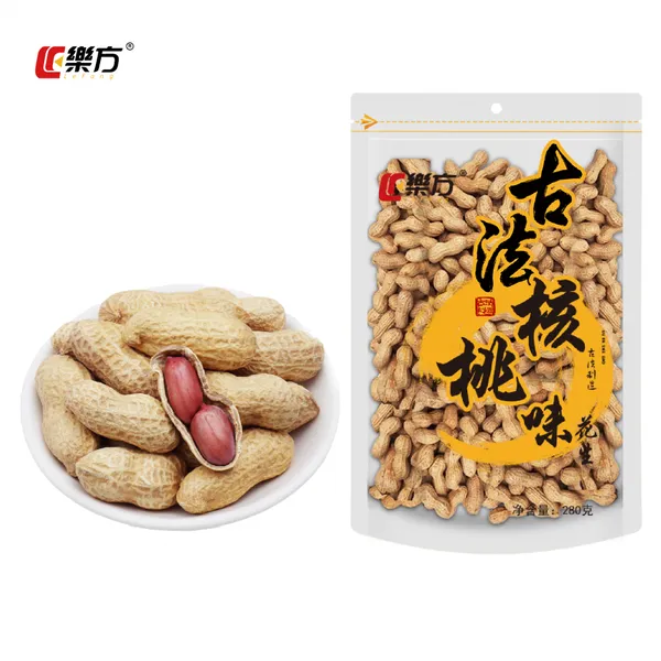 Wholesale Roasted Peanuts With Walnuts Flavor 280g Factory Price Nuts Snacks Brand Le Fang Traditional Process Series