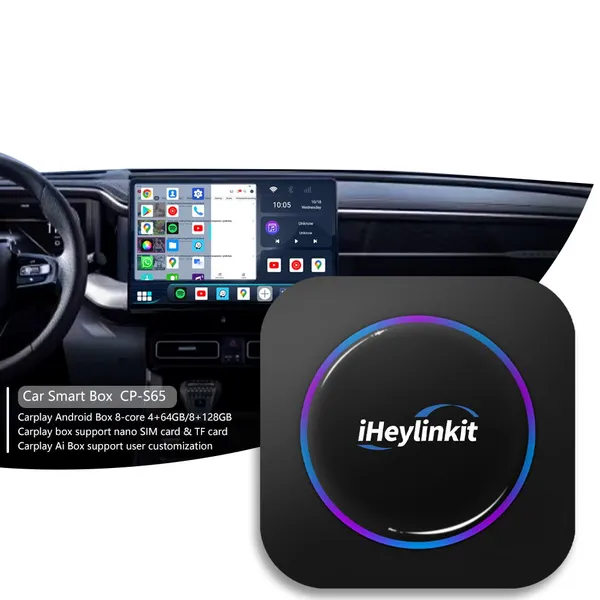 Car Play Android Auto Wireless Adapters Wired Carplay Update to Android 13 Watch Youtube on Universal Car