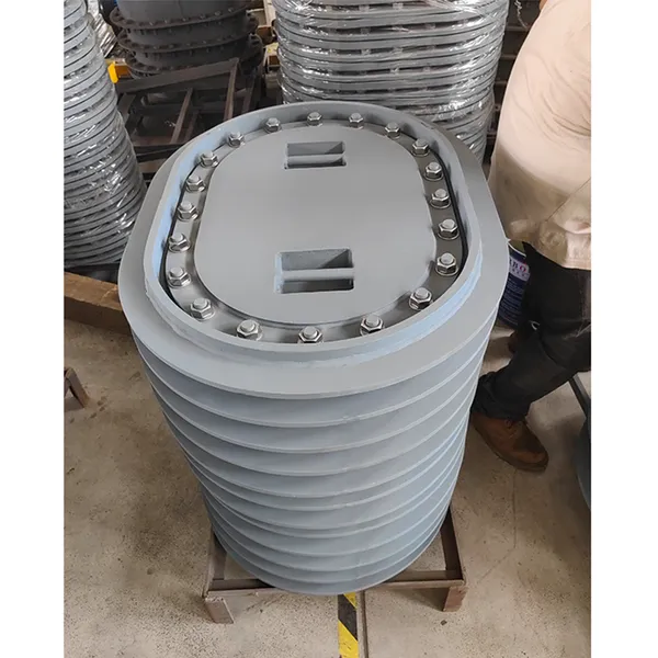 Marine Steel Watertight Manhole Cover With Brass Valve Core Premium Marine Fittings photo-5