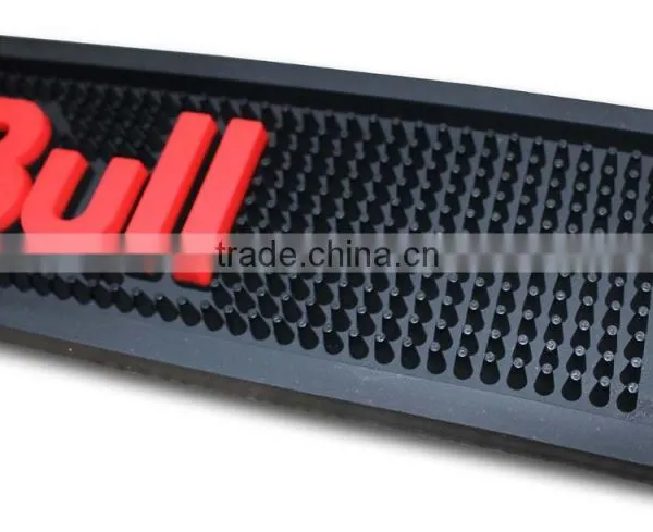 High Quality Custom Style Pvc Bar Runner, Eco-friendly Foldable Soft Pvc Bar Spill Mat photo-5