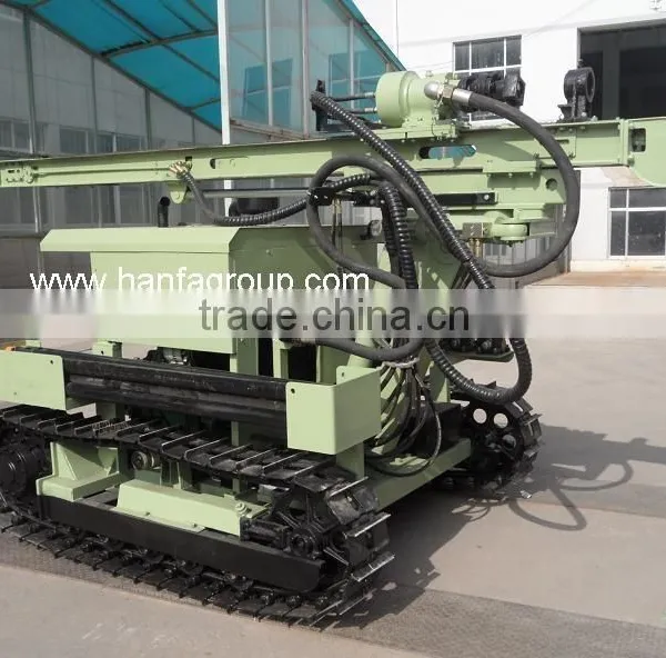 Top Sell !HF130Y Crawler Mounted Small Piling Machine for Solar Photovoltaic Pile photo-3
