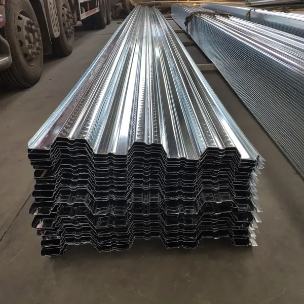 Manufacture Galvanized Open-type Floor Deck 0.8*915mmm 0.8*970mm Galvanized Steel Deck photo-2