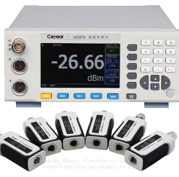 Ceyear 2438CB Microwave Power Meter Dual Channel CW Power Measurement